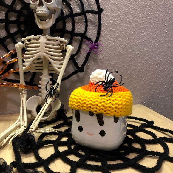 Halloween Decor/ AVAFORT Marshmallow Shaped Hot Chocolate Mugs . - Picture 3 of 5